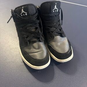 Jordan Black High-Top Sneakers